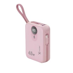 Pin sạc dự phòng Polymer 20000mAh Type C PD QC 3.0 45W Xmobile MH803 kèm Cáp Lightning và Type C