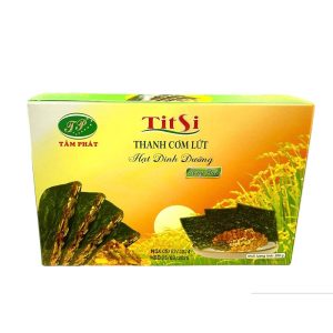 Thanh cơm lứt Titsi hạt dinh dưỡng rong biển hộp 200g